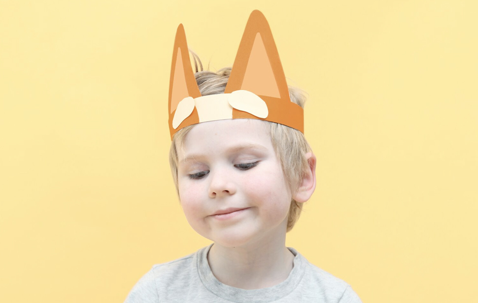 Bluey - Craft - Ears Hats - 970 x 615px