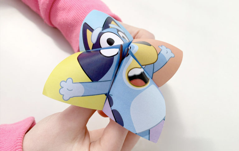 Printable Bluey Paper Craft Printable Bluey Paper Craft