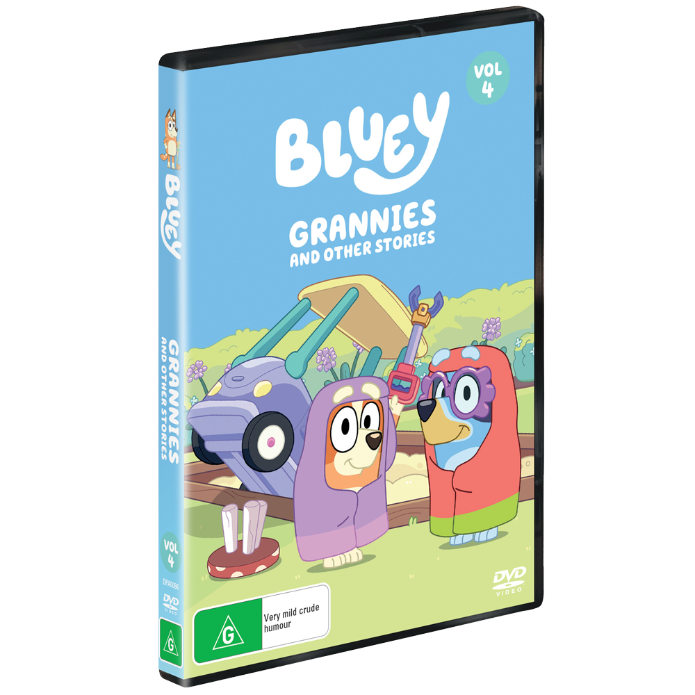 Bluey Vol 4: Grannies & Other Stories | Bluey Official Website