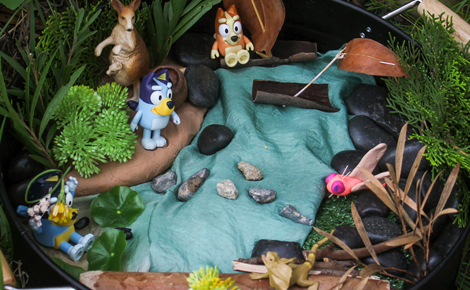 How to make a homemade Creek | Bluey Official Website