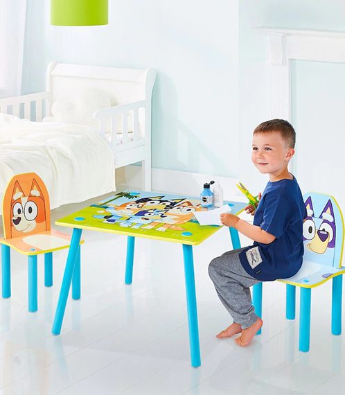 Bluey Kids Table and Chairs Set - Bluey Official Website