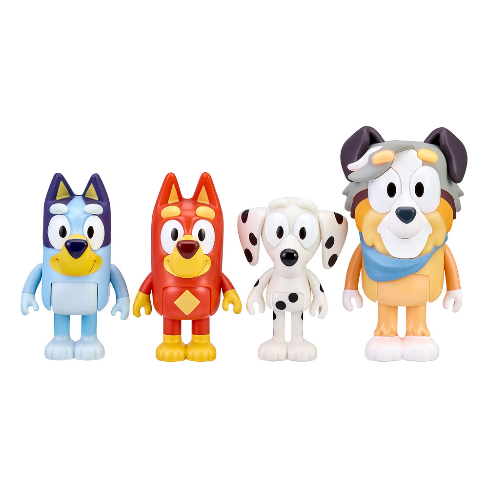 4 Pack Figurines Bluey Chloe Calypso Rusty Bluey Official Website 4 Pack Figurines Bluey Chloe Calypso Rusty Bluey Official Website
