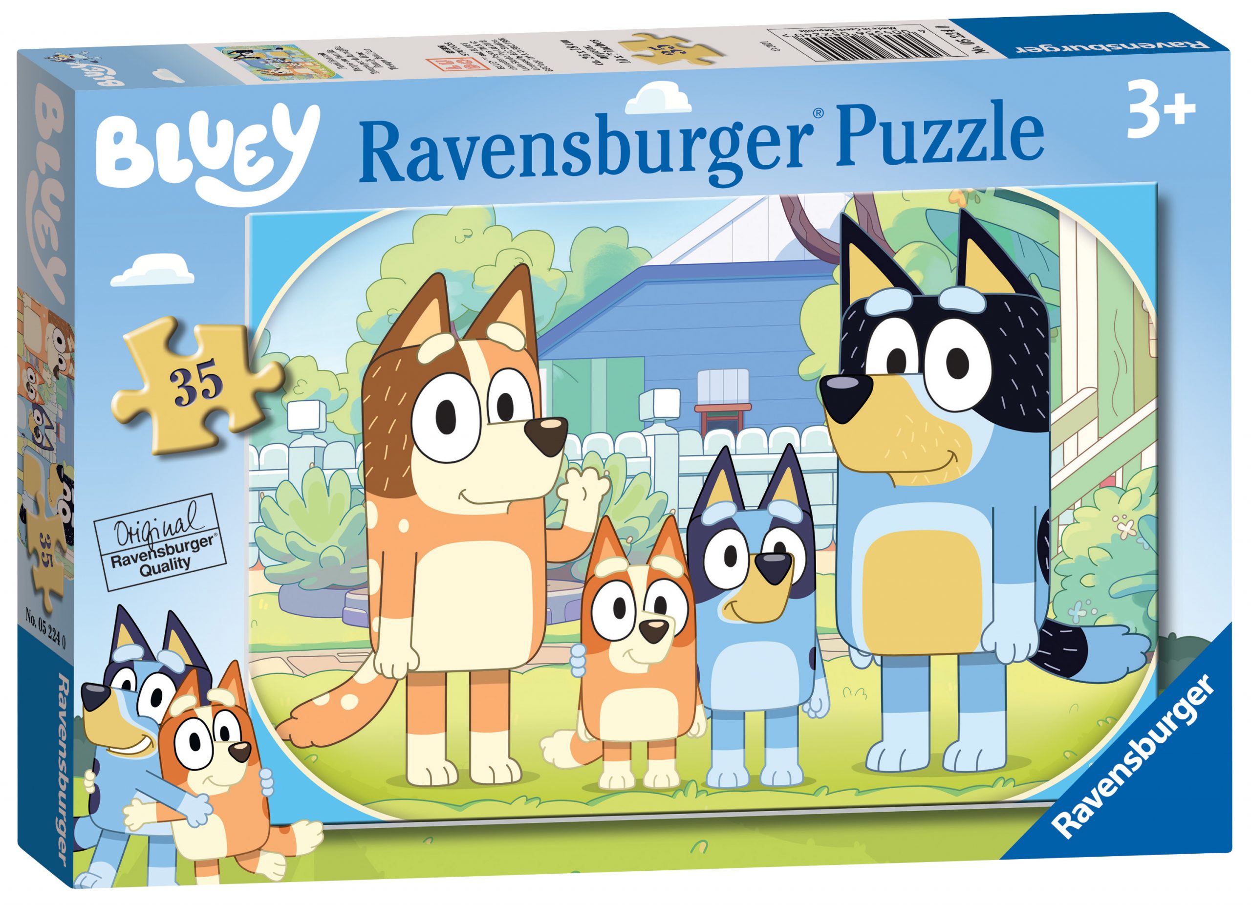 Bluey 35 piece puzzle Bluey Official Website
