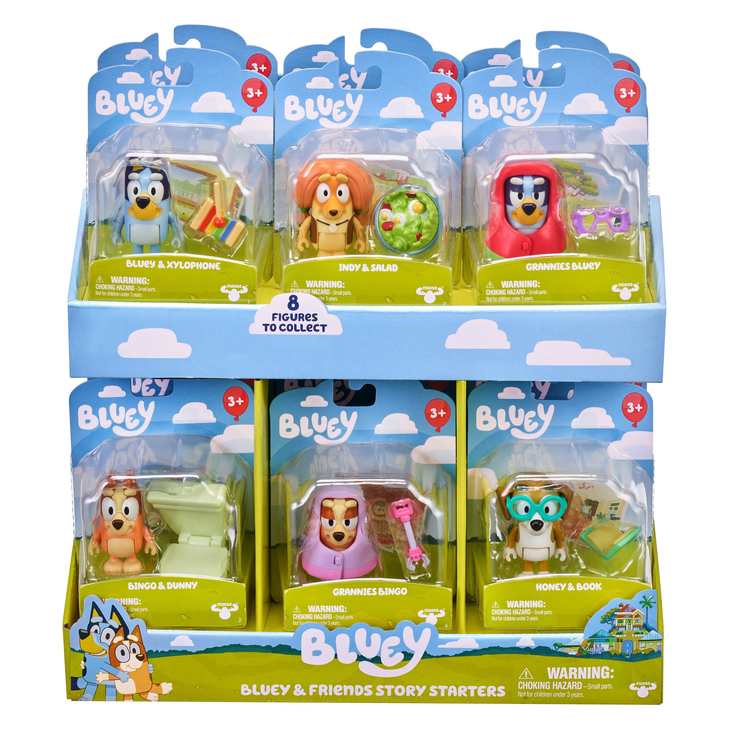 Bluey Story Starter Figurine Single Packs Bluey Official site