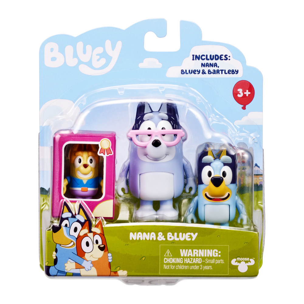 Bluey The Show 4-Pack, Inch Figures, Bluey's Family Bluey, Bingo ...