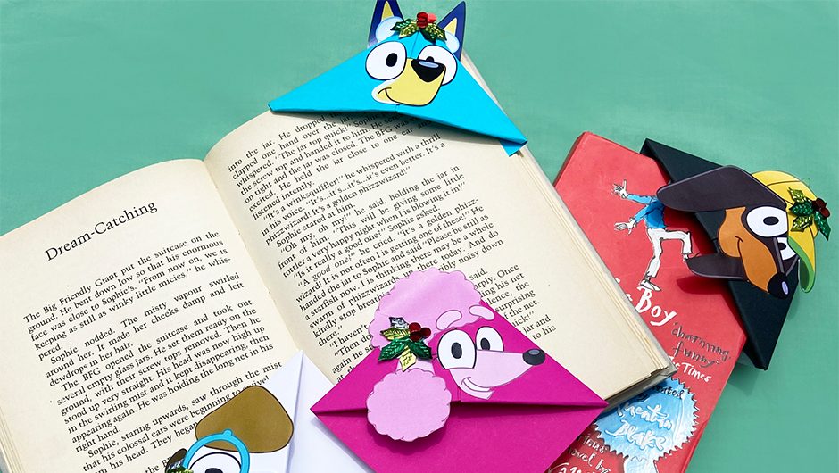 Festive bookmark - Bluey Official Website