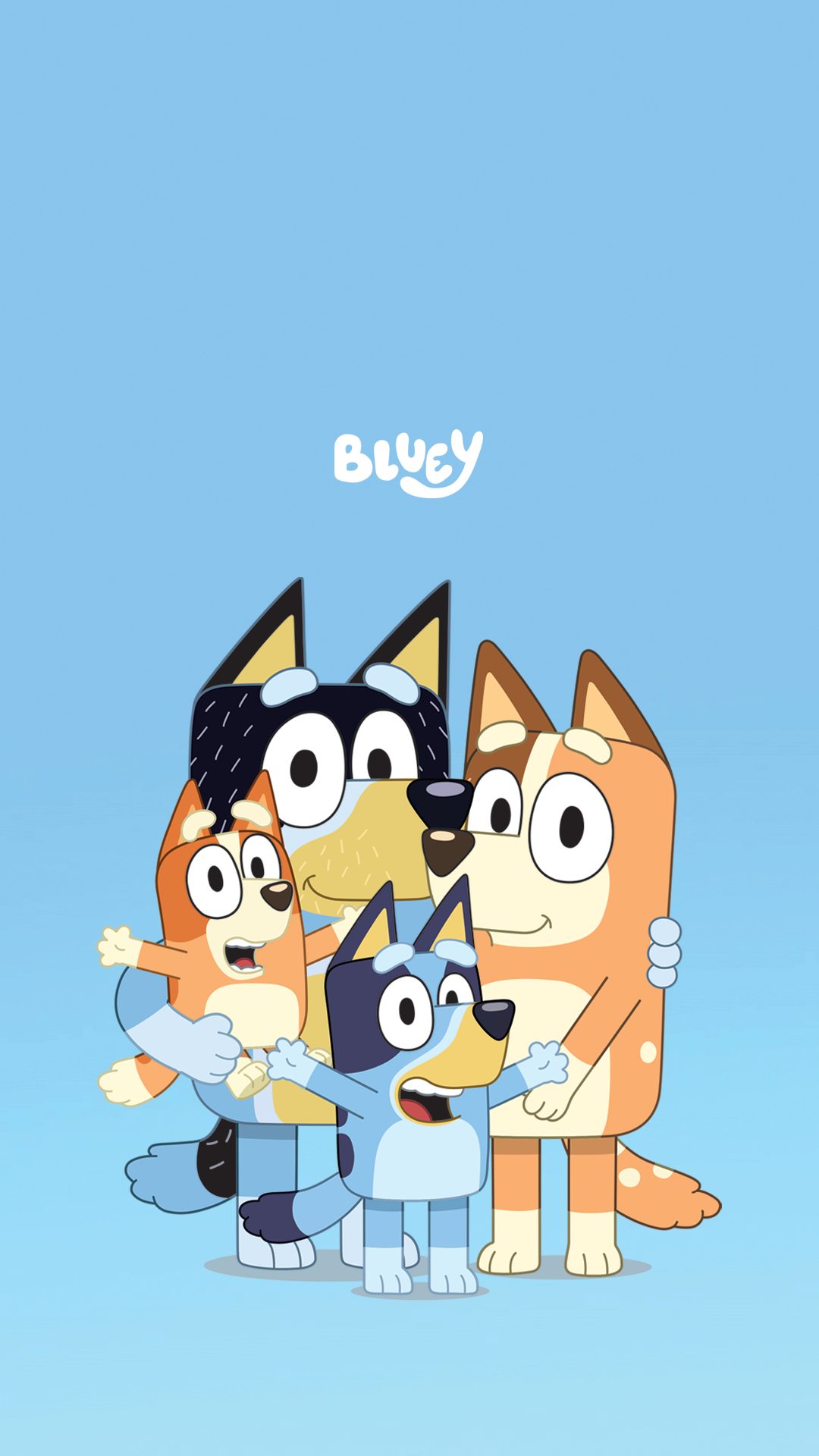 Bluey Family Wallpaper