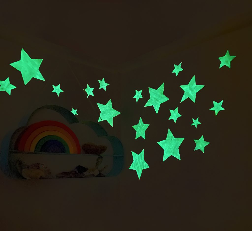 Glow in the dark stars