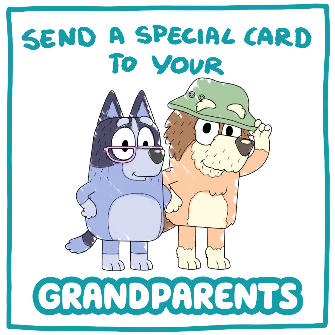 Send a card to your grandparent Bluey Official Website
