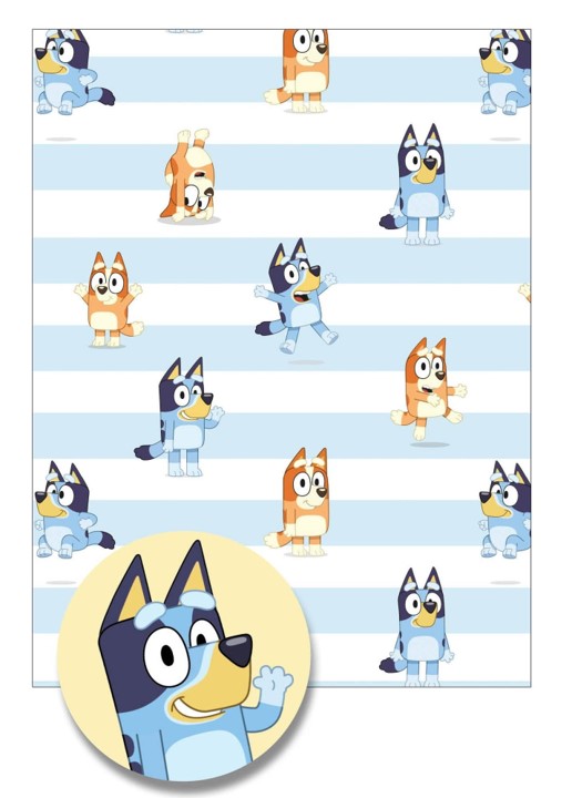 Bluey Wrapping Paper 