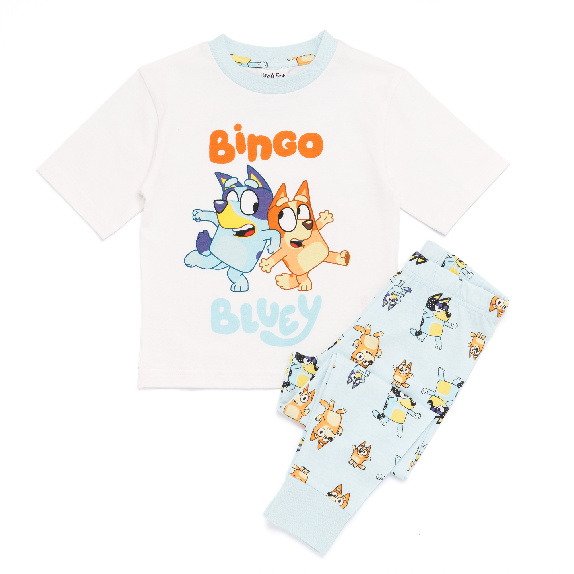 Disney's Bluey Toddler Boy Bluey Beach Tops & Shorts Pajama Set