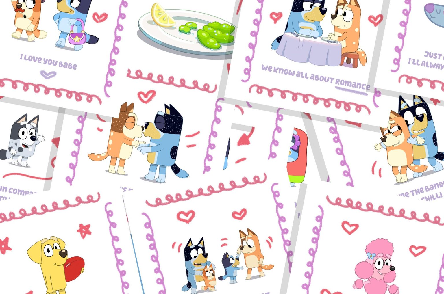 Spread The Love With Bluey Valentine s Cards Bluey Official Website Spread The Love With Bluey Valentine s Cards Bluey Official Website