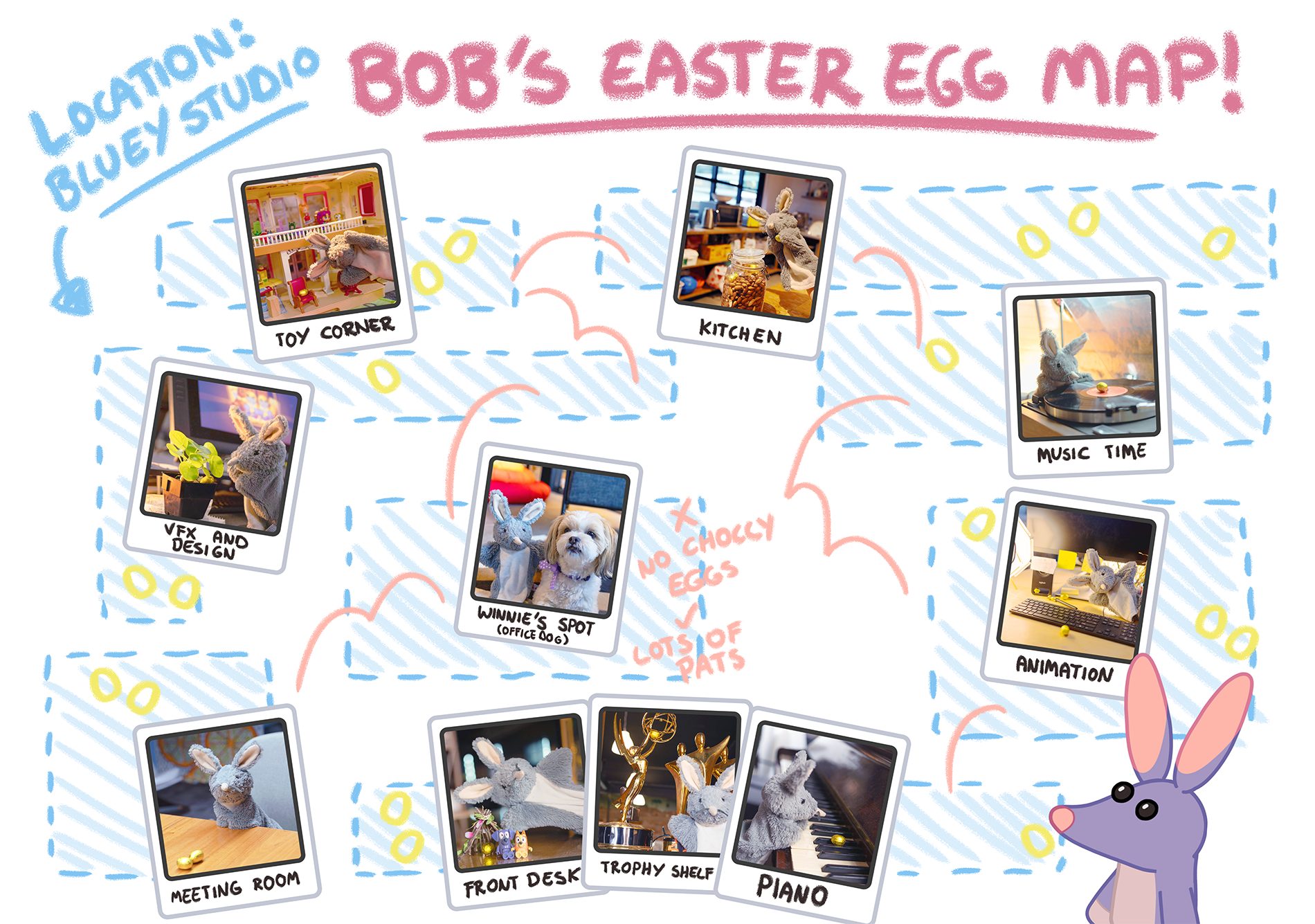MAP OUT YOUR OWN EASTER EGG HUNT! Bluey Official Website