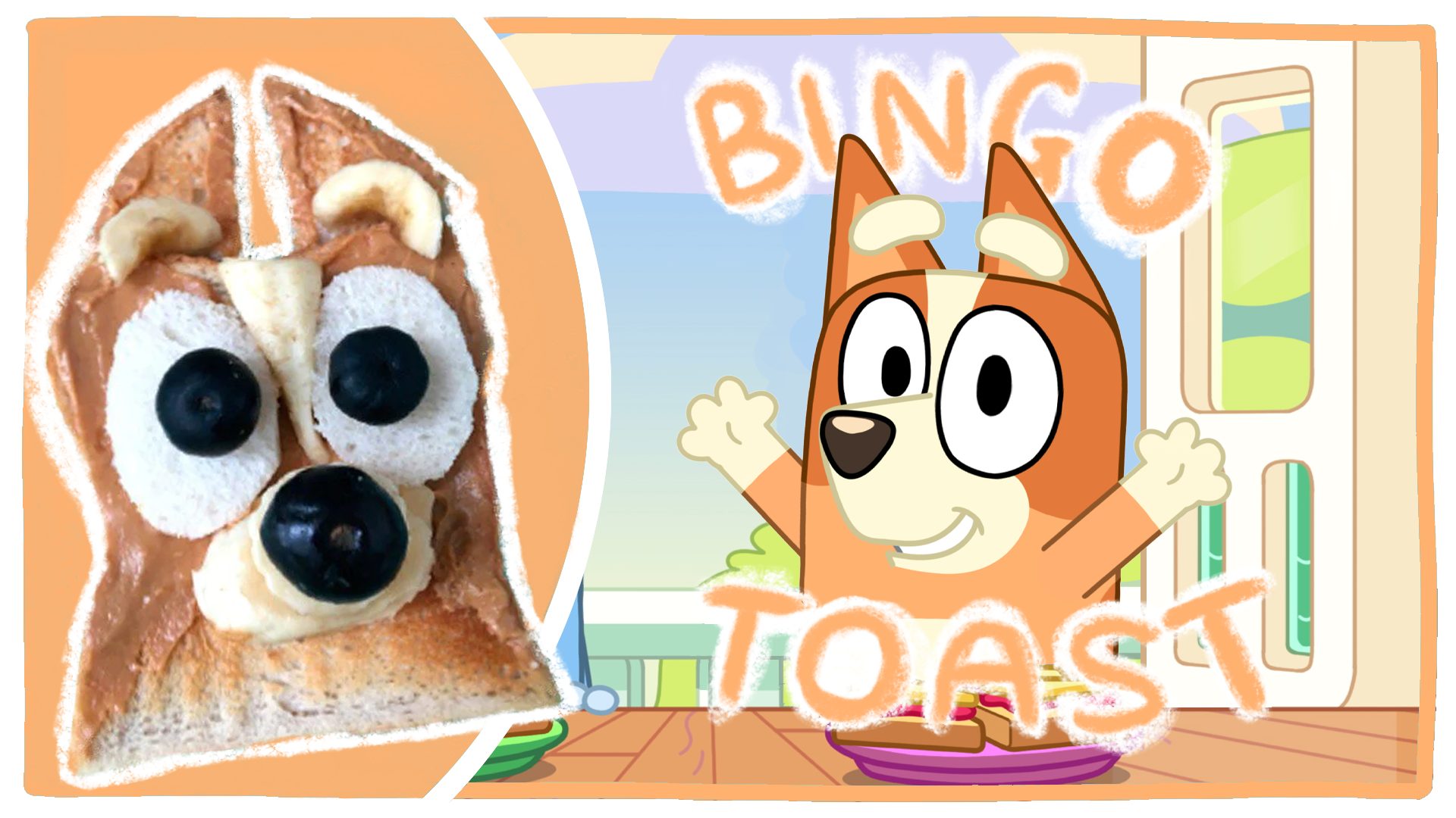 Make your own Bingo Toast Bluey Official Website