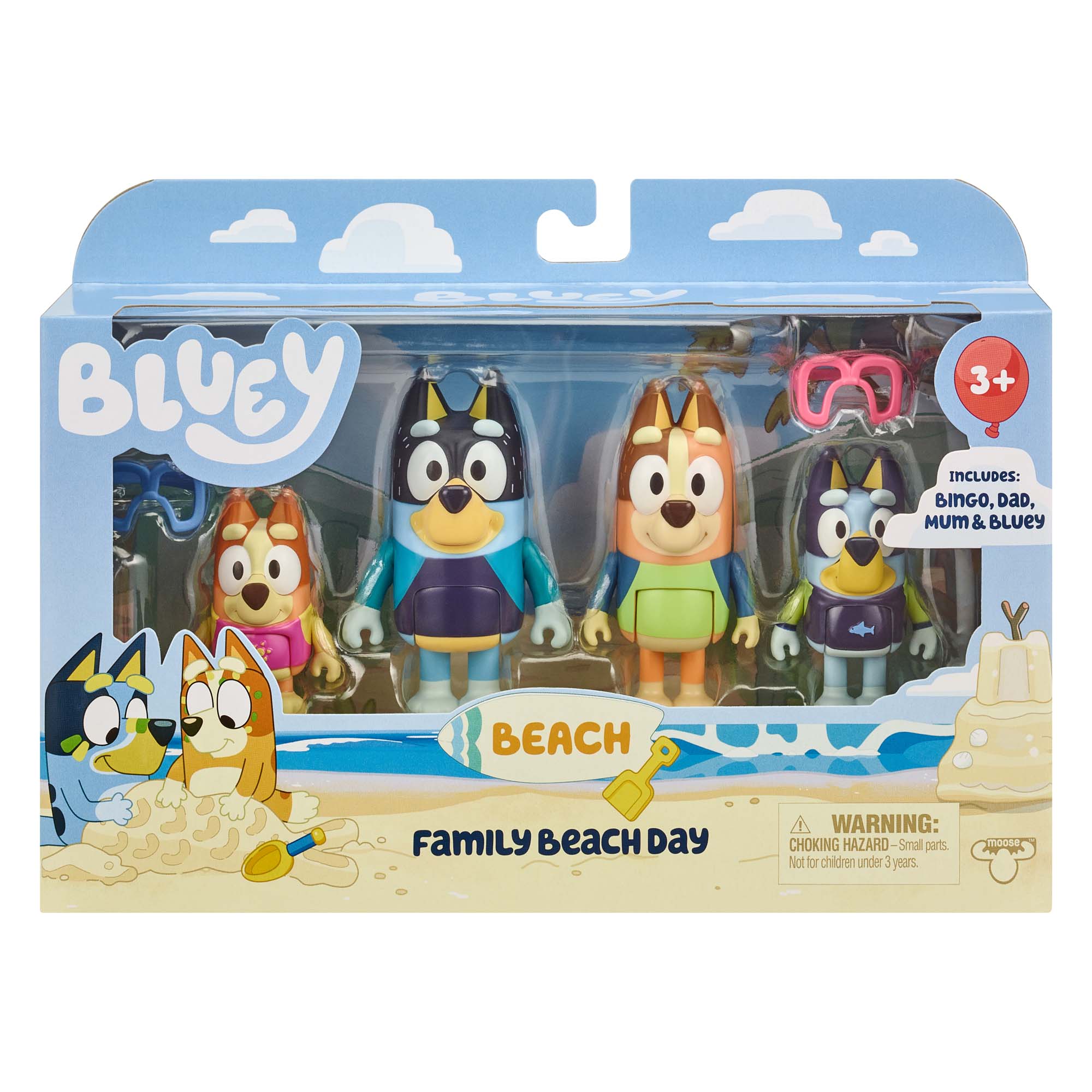 Bluey 4pk Figurines - Bluey Official Website