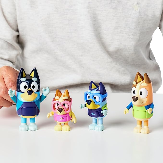 Bluey 4-Pack Figurines, Bluey Official Website