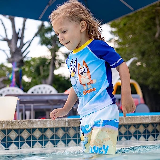 Bluey toddler boy swim - Bluey Official Website