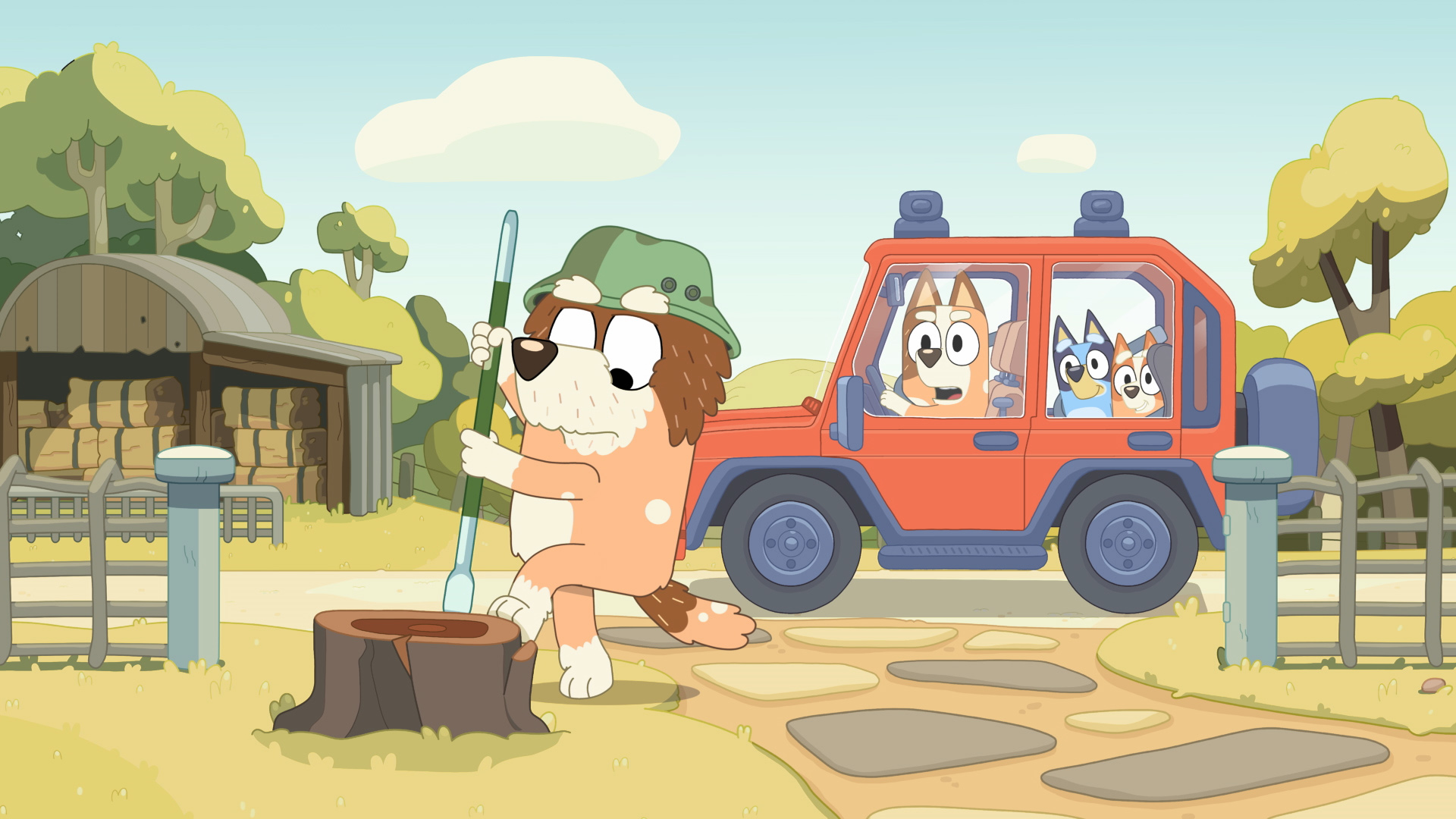 Grandad Characters Bluey Official site