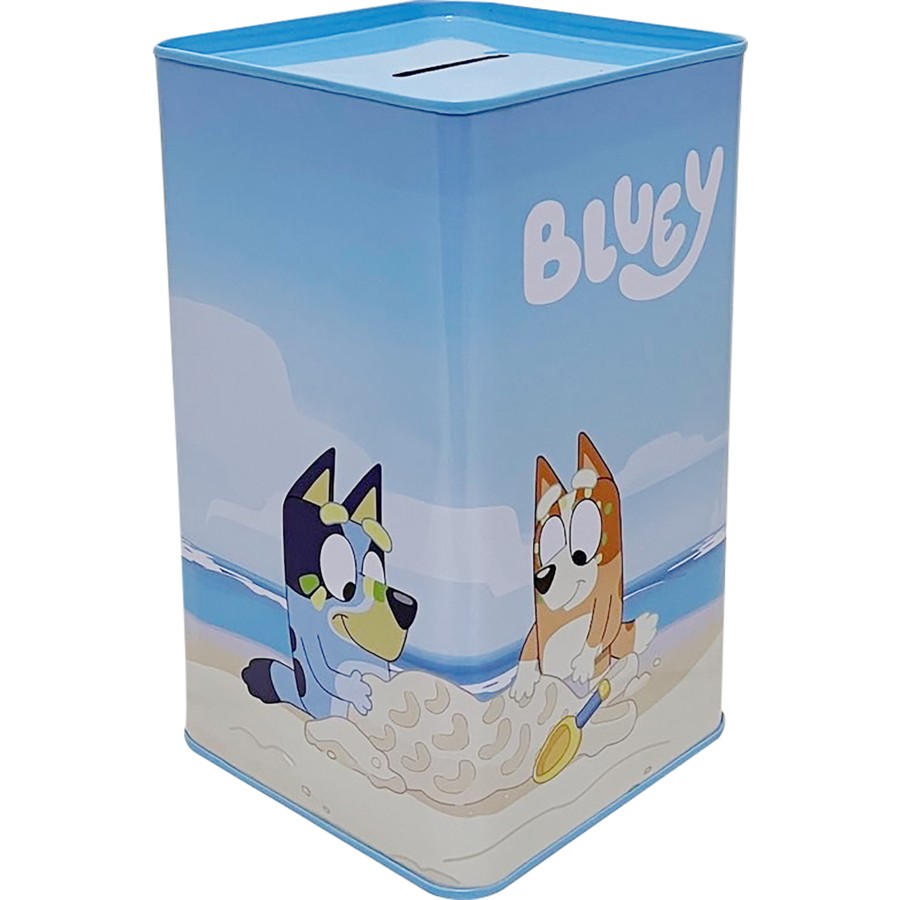 Bluey Money Box Tin Bluey Official site