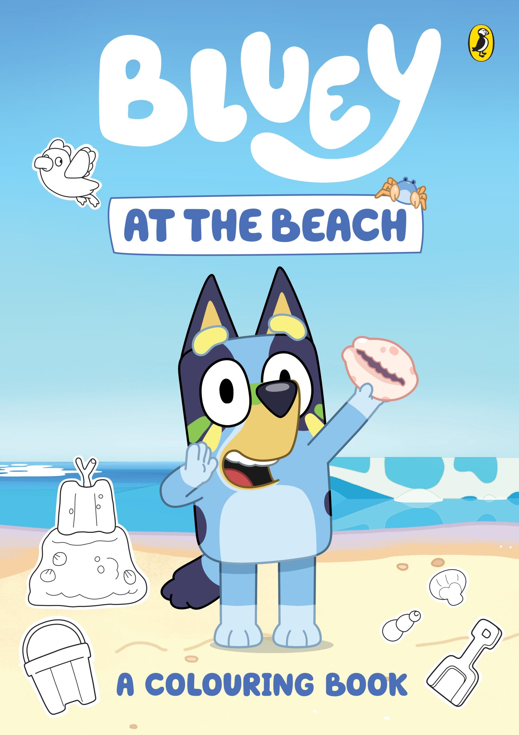 Bluey At the Beach Colouring Book Bluey Official Website