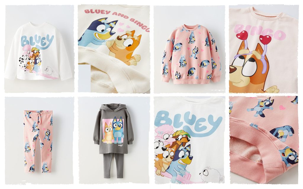 A Second bluey collection at Zara is available NOW! - Bluey Official Website