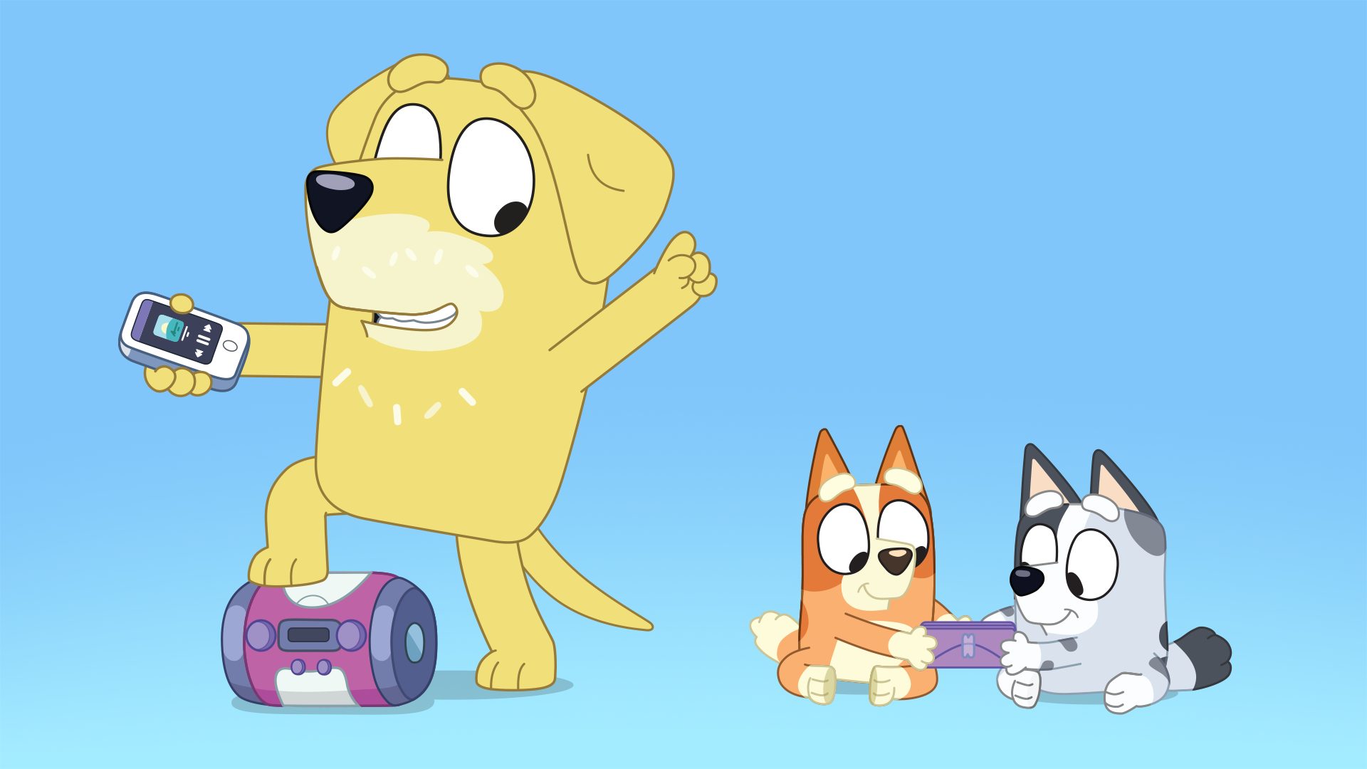 How to Play Pass the Parcel (Lucky's Dad's Rules!) Bluey Official