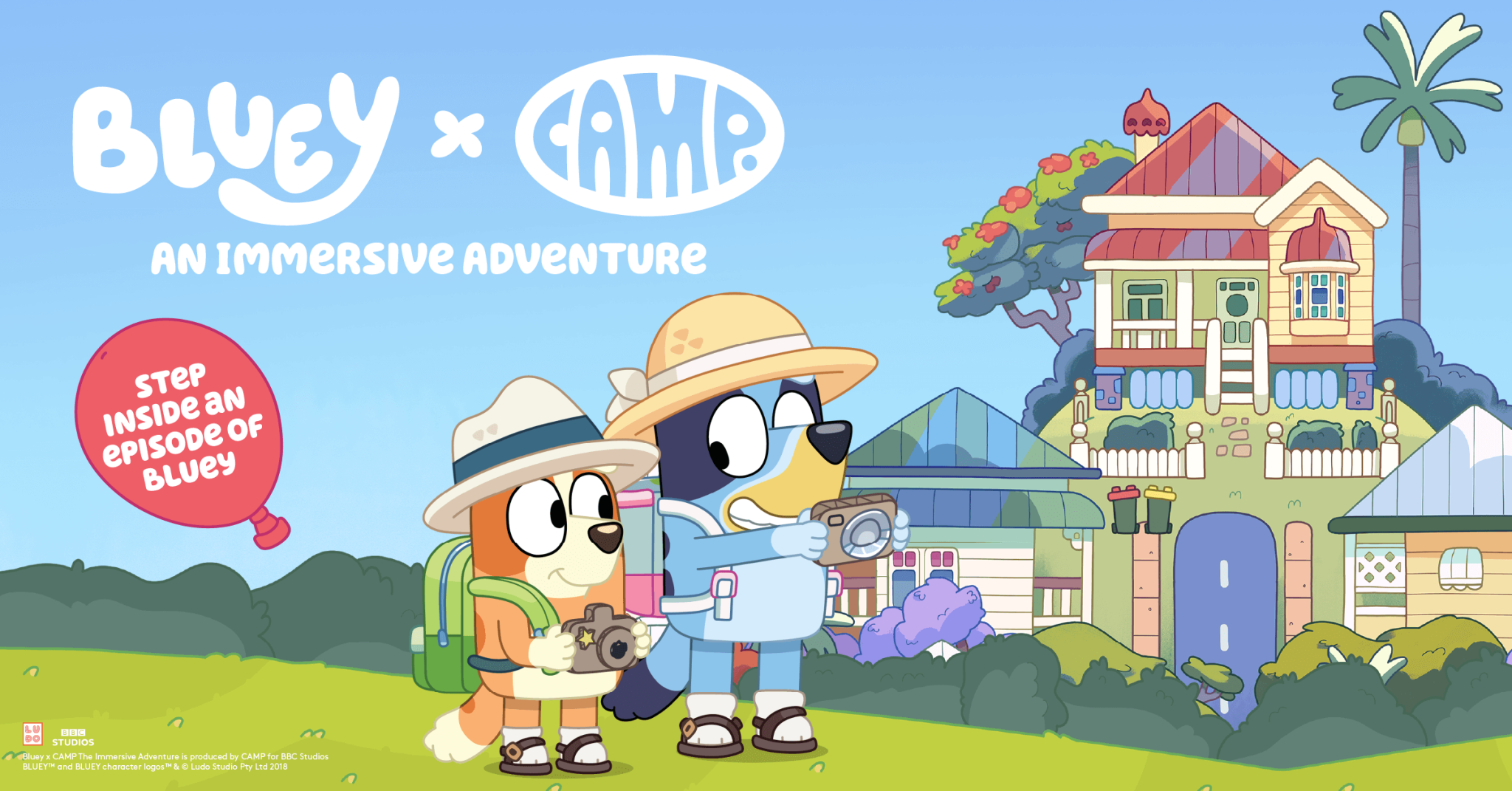 A New Bluey Immersive Experience is coming to CAMP! Bluey Official