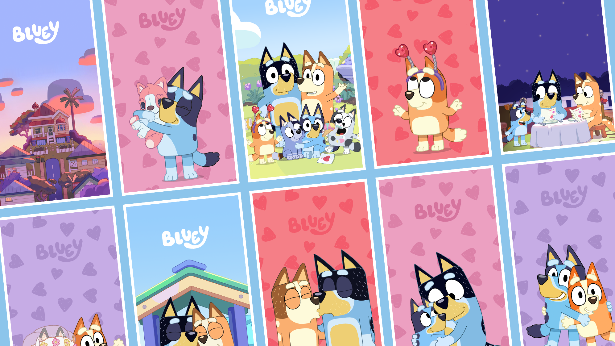 Bluey Valentine's Day Wallpapers - Bluey Official Website