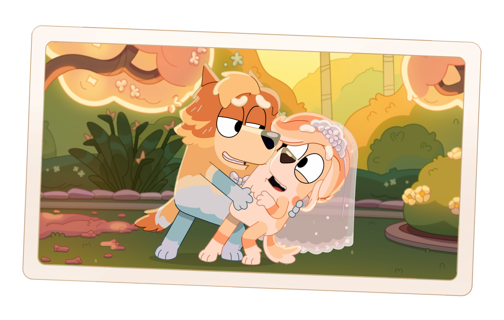 First Look The Wedding of Uncle Rad and Frisky Bluey Official site