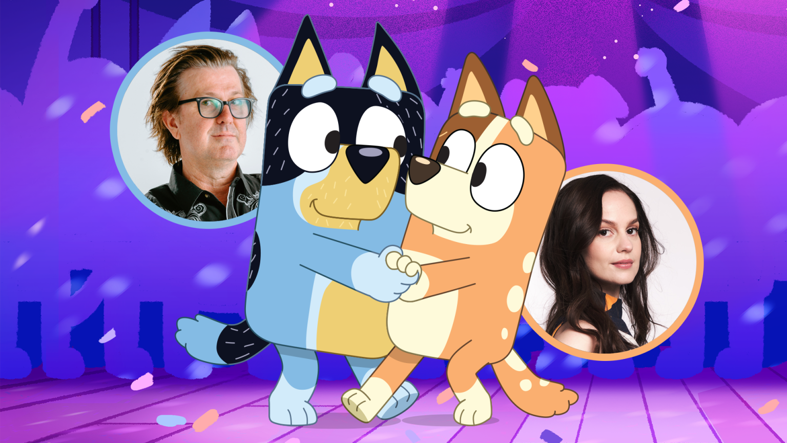 Interview Melanie and Dave McCormack on 'The Sign' Bluey
