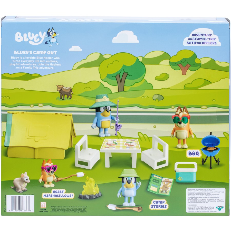 Boîte De Rangement Bluey STOR - 23L Avec Couvercle à Clips (Personnages)