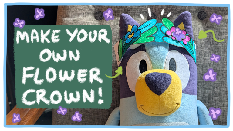 Make your own Rug Island Crown - Bluey Official Website