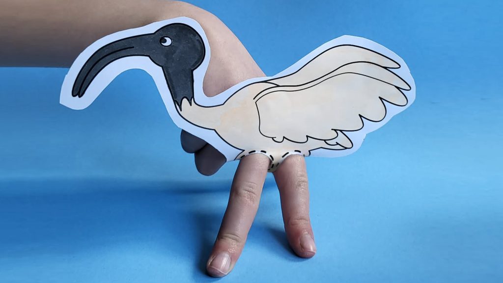 Step by Step visulisation of the bin chicken craft. 