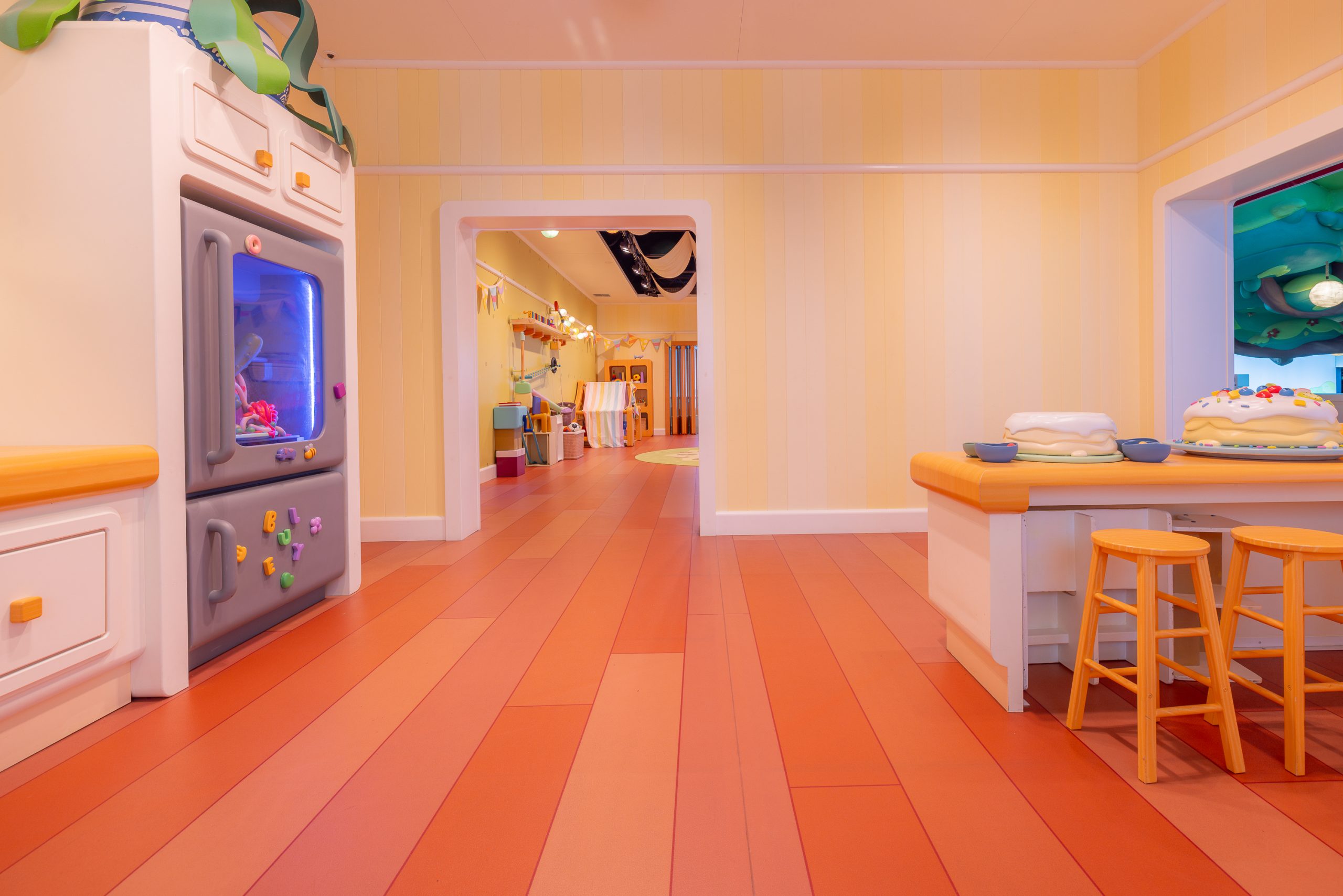 The Heeler kitchen at Bluey's World
