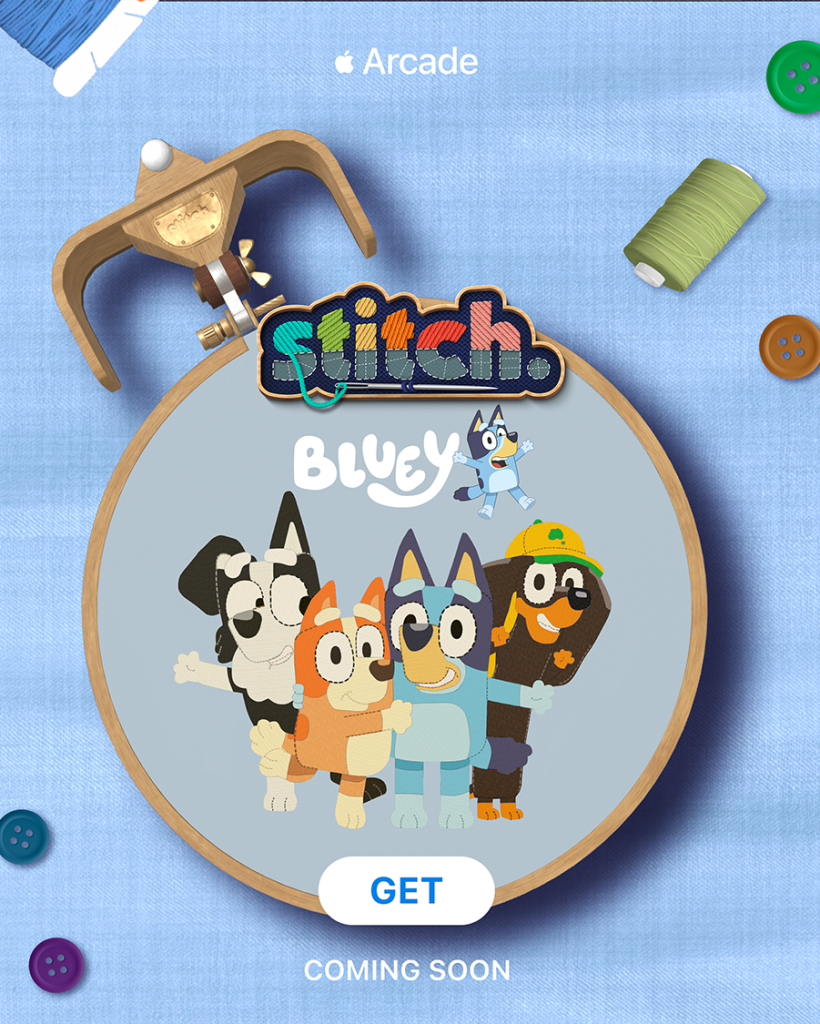 Bluey Stitch Key Art