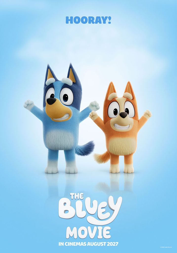 Imagen relacionada The Bluey Movie Bluey y Bingo jugando Keepy Uppy en 3D